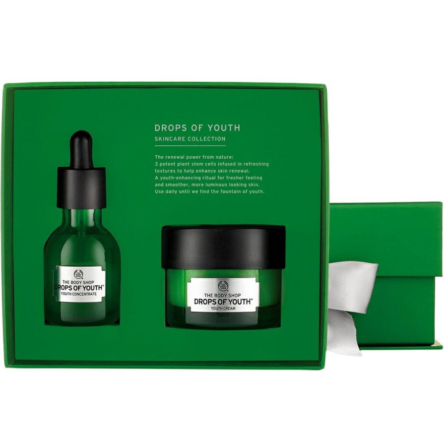 Beauty * | Best Pirce The Body Shop Drops Of Youth Daily Youth-Enhancing Duo Gift Set