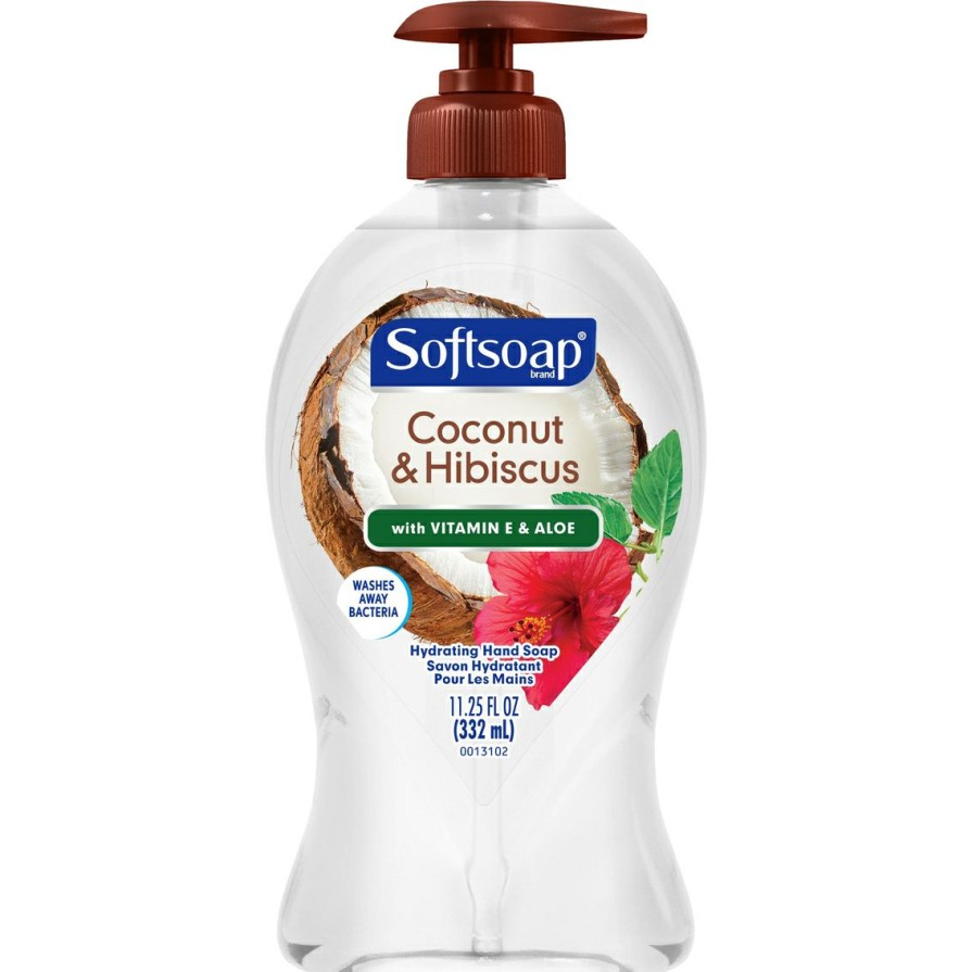 Beauty * | Flash Sale Softsoap Soft Soap Deeply Moisturizing Coconut And Hibiscus Liquid Hand Soap 11.25 Oz.