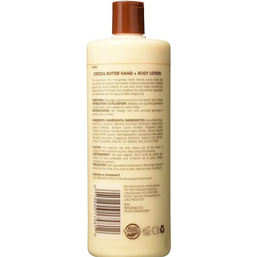 Beauty * | Brand New Queen Helene Cocoa Butter Lotion