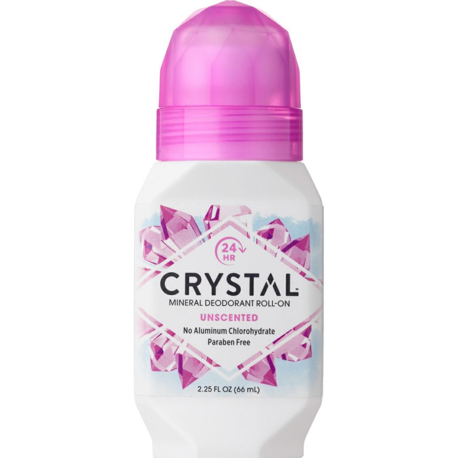 Beauty * | Best Deal Crystal Unscented Mineral Roll On Deodorant