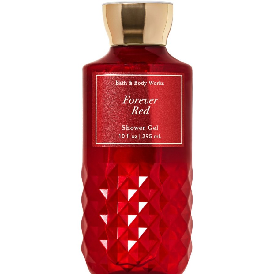 Beauty * | Brand New Bath & Body Works Holiday Faceted Forever Red Shower Gel