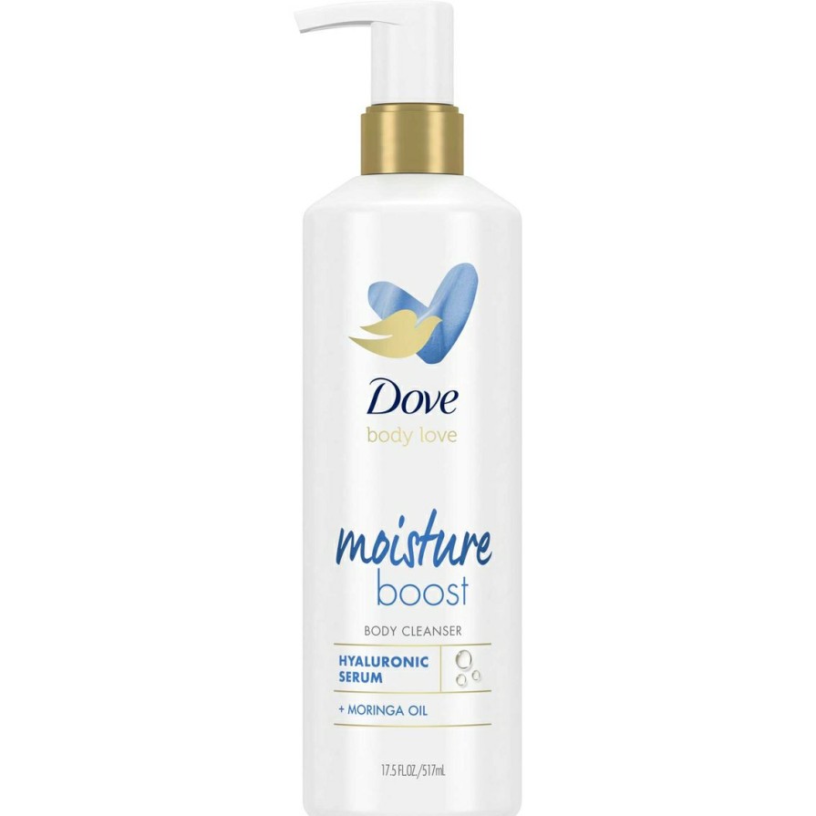 Beauty * | Flash Sale Dove Body Love Moisture Boost Serum Infused Body Cleanser