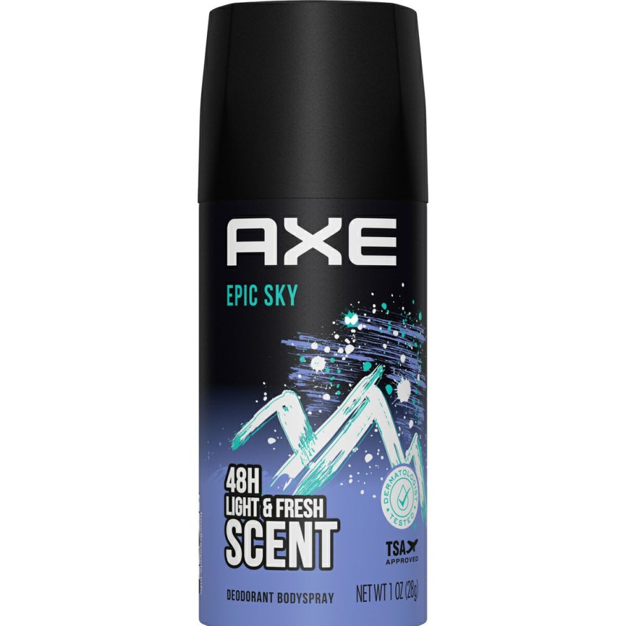 Beauty * | Cheapest Axe Dual Action Body Spray Deodorant Epic Sky