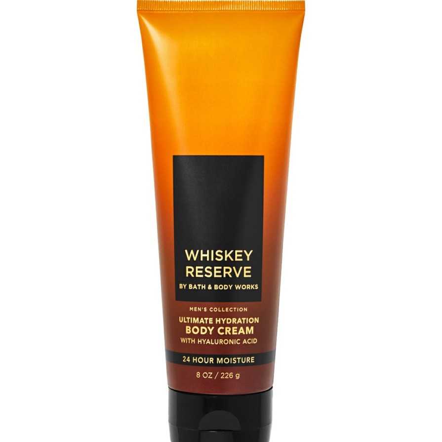 Beauty * | Flash Sale Bath & Body Works Whiskey Reserve Body Cream For Men