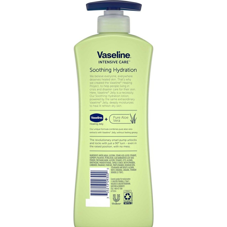 Beauty * | Best Sale Vaseline Intensive Care Soothing Hydration Body Lotion