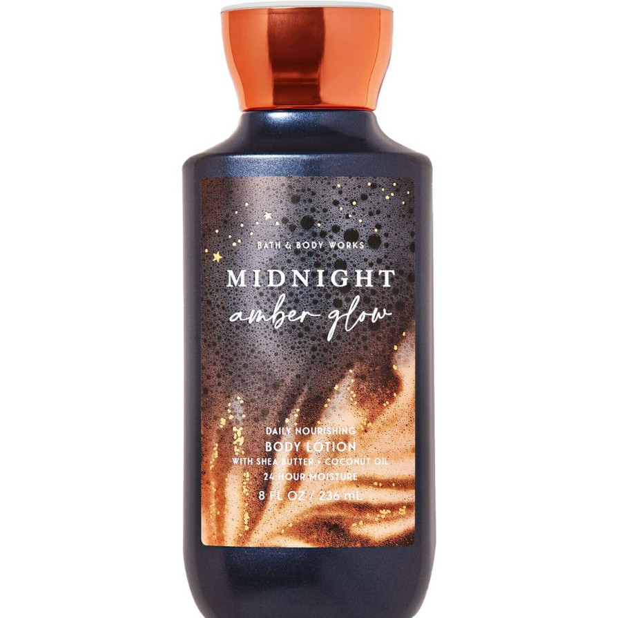 Beauty * | Buy Bath & Body Works Midnight Amber Glow Body Lotion