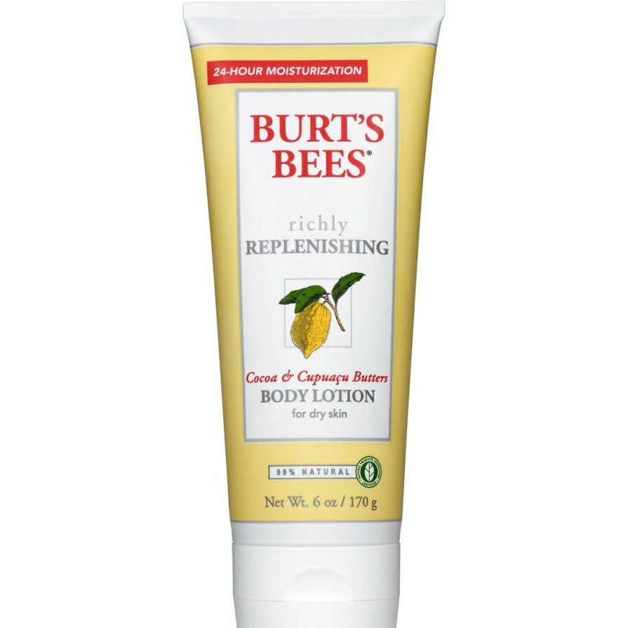 Beauty * | New Burt'S Bees Cocoa & Cupuacu Lotion 6 Oz.