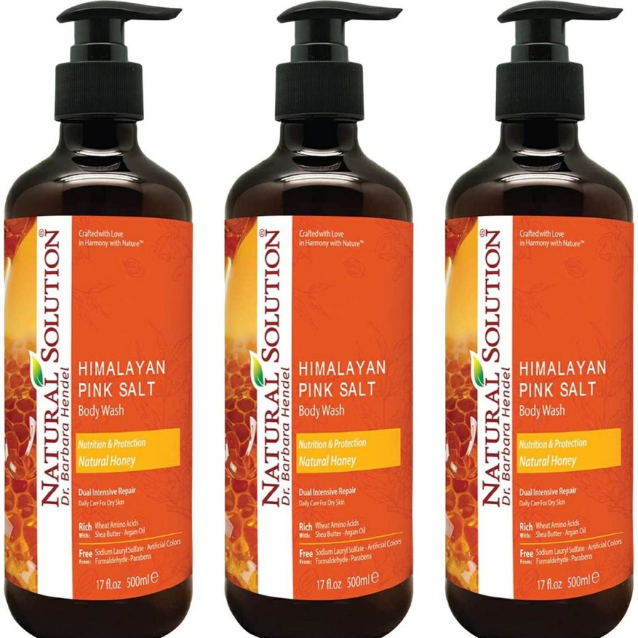 Beauty * | Best Pirce Natural Solution Body Wash 3 Pk.