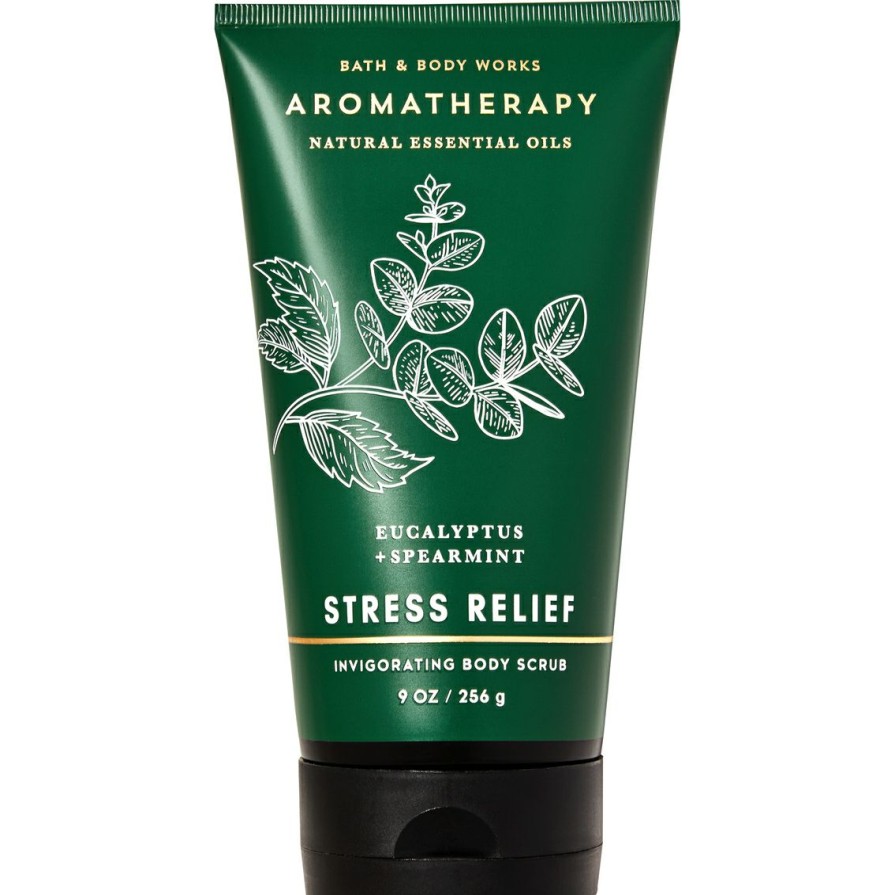 Beauty * | Best Sale Bath & Body Works Invigorating Scrub, Eucalyptus Spearmint/Stress Relief 9 Oz.