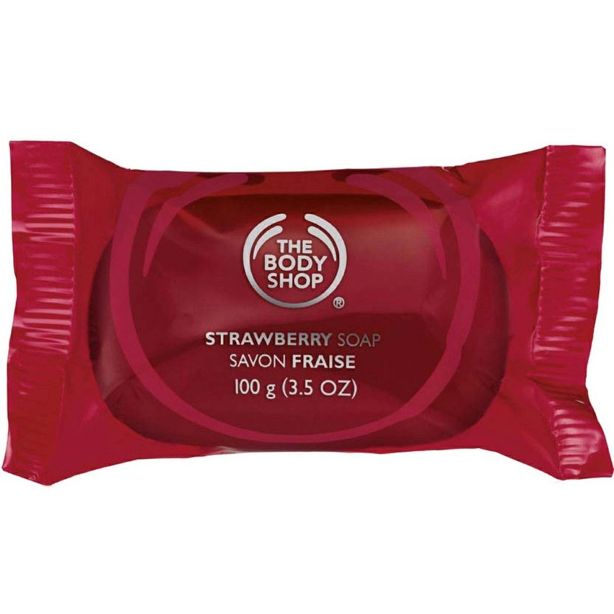 Beauty * | Promo The Body Shop Strawberry Soap 3.5 Oz.