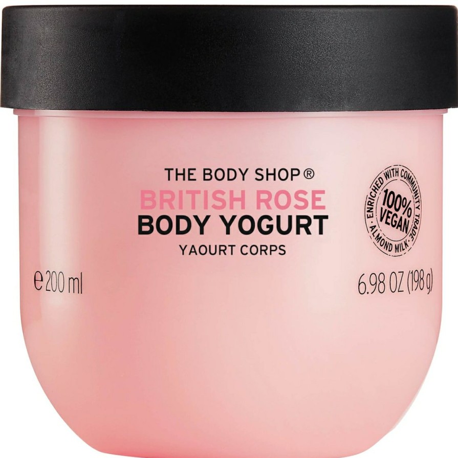 Beauty * | Hot Sale The Body Shop British Rose Body Yogurt 6.9 Oz.