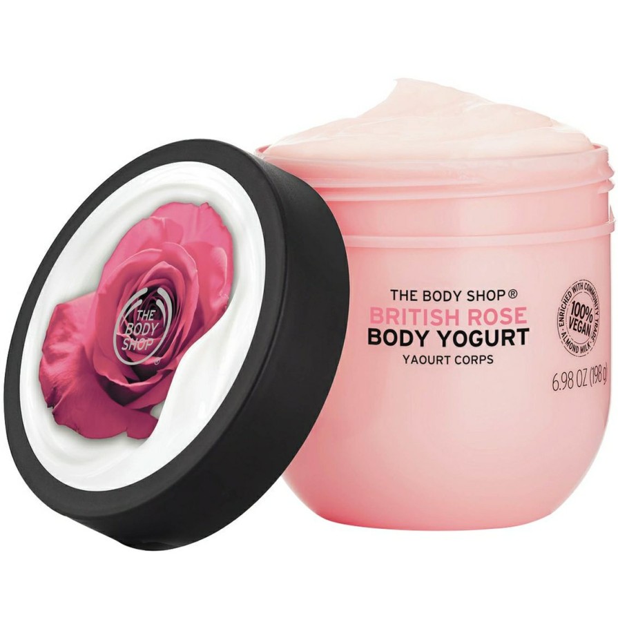 Beauty * | Hot Sale The Body Shop British Rose Body Yogurt 6.9 Oz.