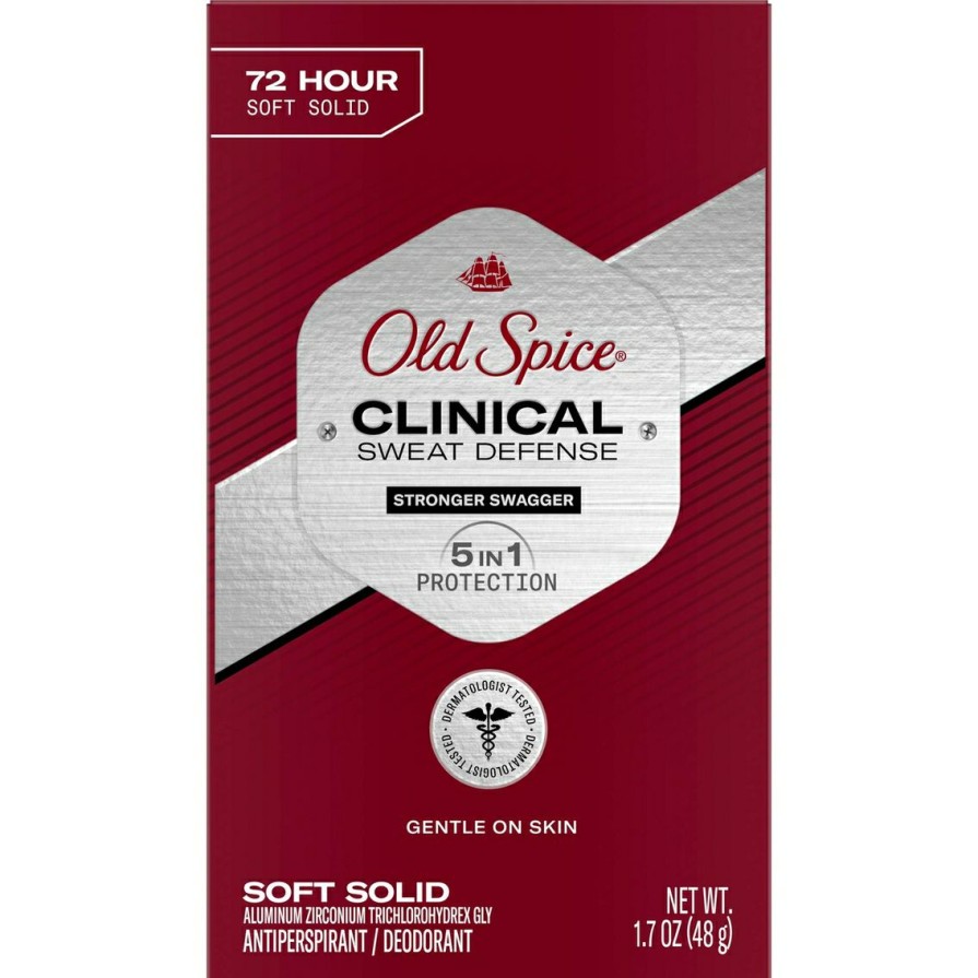 Beauty * | Buy Old Spice Derm Protect Stronger Swagger 1.7 Oz.