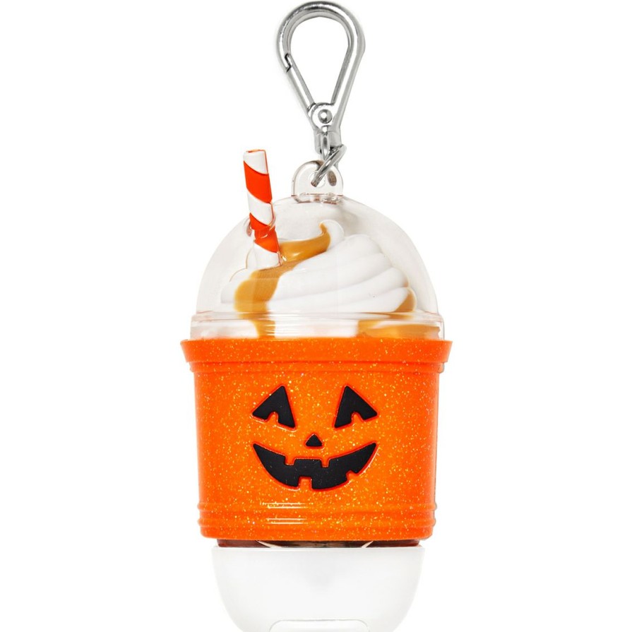 Beauty * | Discount Bath & Body Works Pumpkin Milkshake Pocketbac Clip