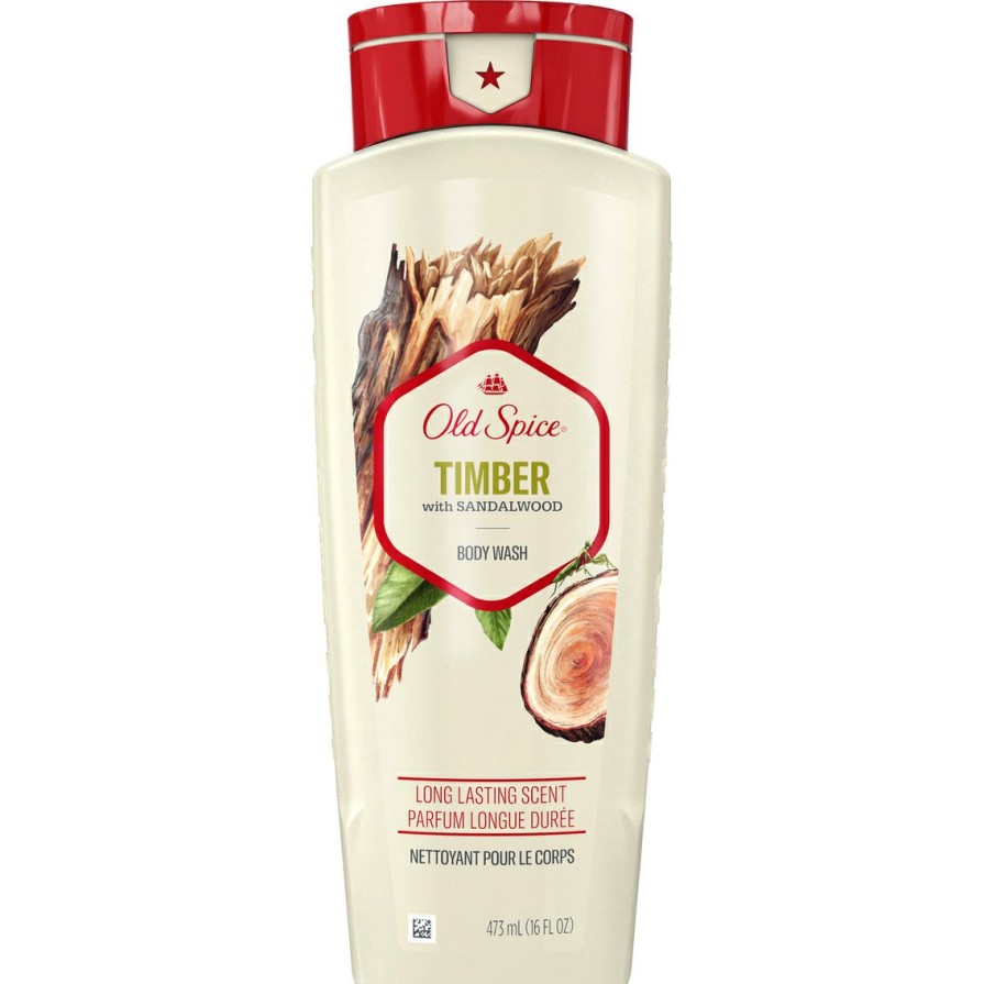 Beauty * | Cheap Old Spice Fresher Collection Timber Body Wash, 16 Oz.