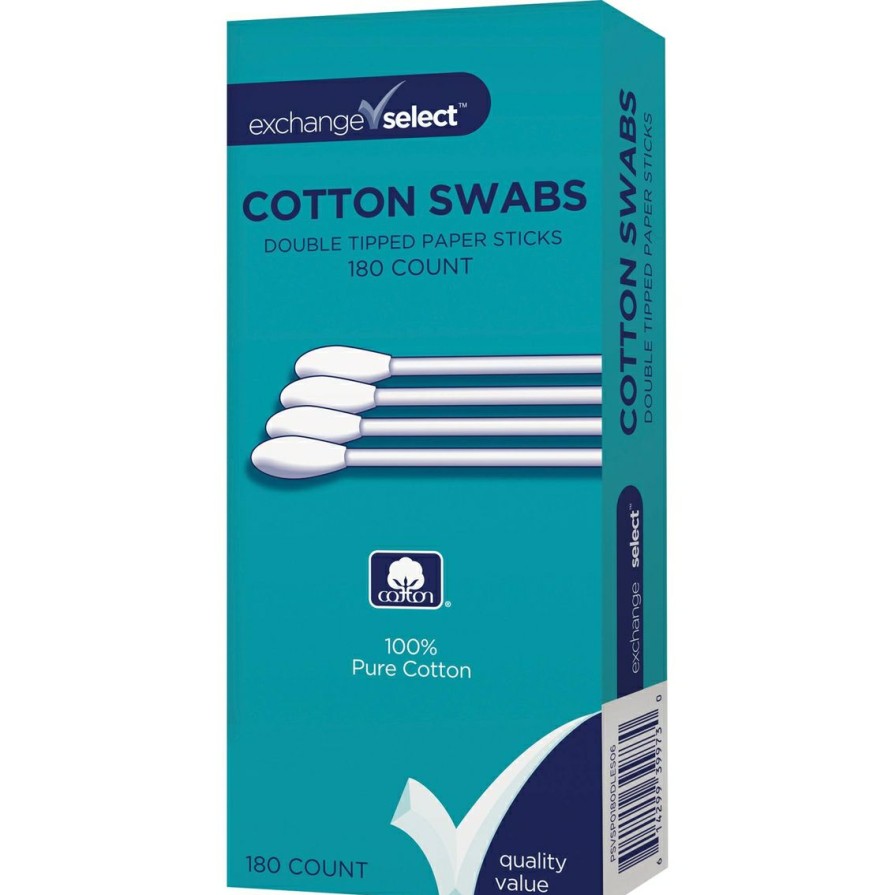 Beauty * | Outlet Exchange Select Paper Swabs Sleeve And Tray 180 Pk.