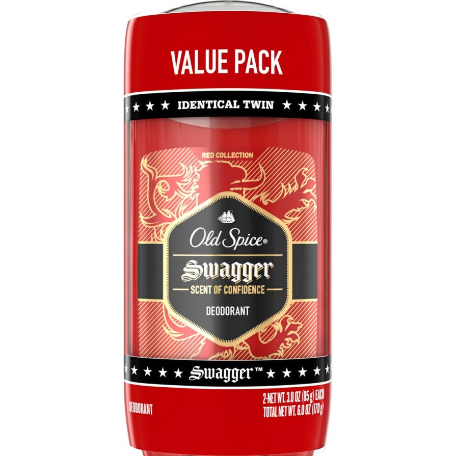 Beauty * | Promo Old Spice Red Zone Swagger Deodorant Twin Pack