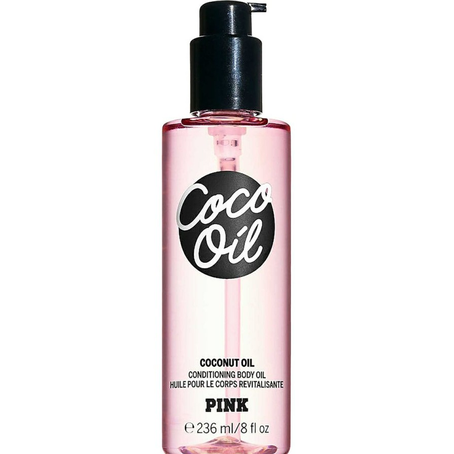 Beauty * | Wholesale Victoria'S Secret Pink Oil Sleek Coconut Oil Hydrating Body Oil