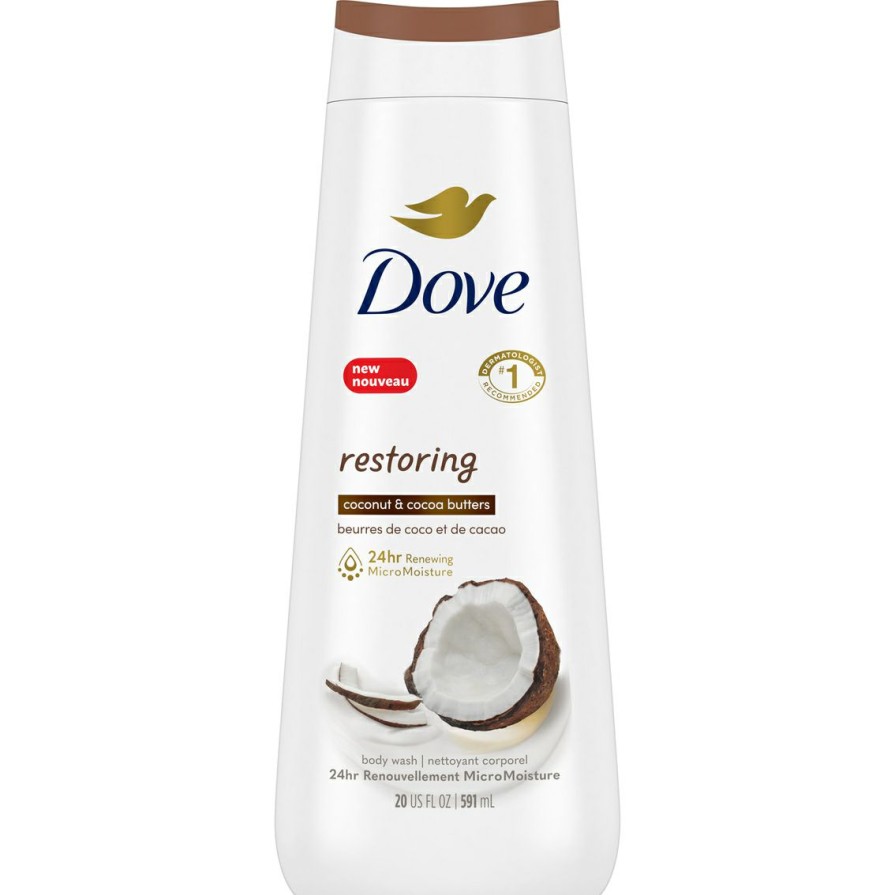 Beauty * | Discount Dove Purely Pampering Coconut Milk With Jasmine Petals Body Wash 22 Oz.