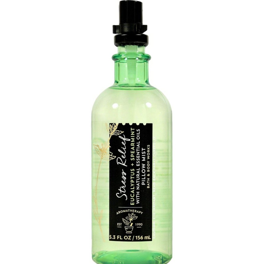 Beauty * | Best Pirce Bath & Body Works Aromatherapy Stress Relief Eucalyptus And Spearmint Pillow Mist