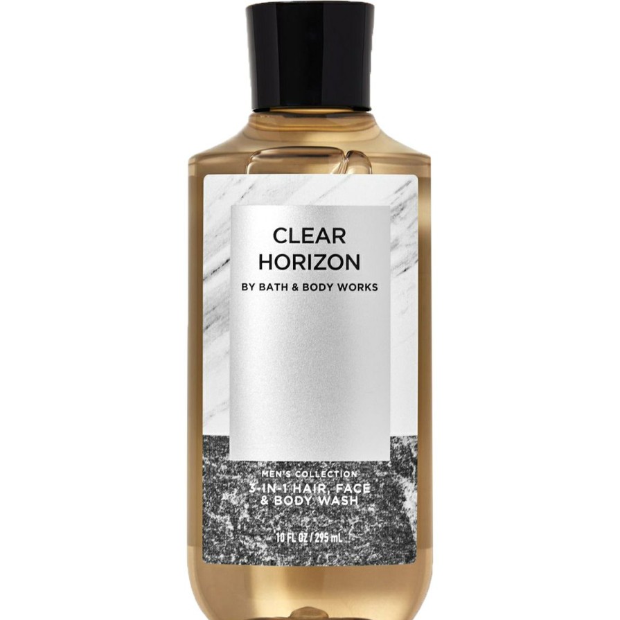 Beauty * | Best Deal Bath & Body Works Men'S Body Wash: Clear Horizon