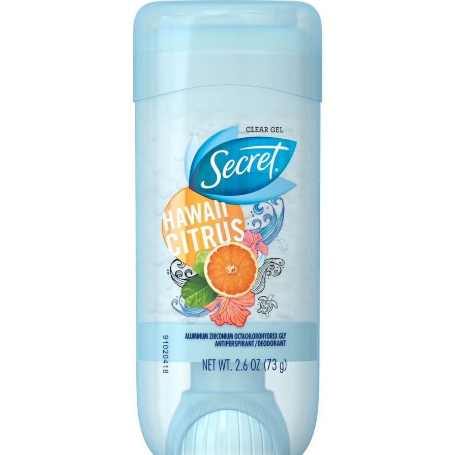 Beauty * | Cheap Secret Hawaii Citrus Breeze Clear Gel Antiperspirant And Deodorant