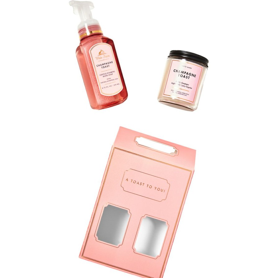 Beauty * | Wholesale Bath & Body Works Home Gift Set Champagne Toast