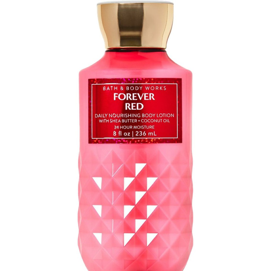 Beauty * | Cheap Bath & Body Works Holiday Faceted: Forever Red Body Lotion