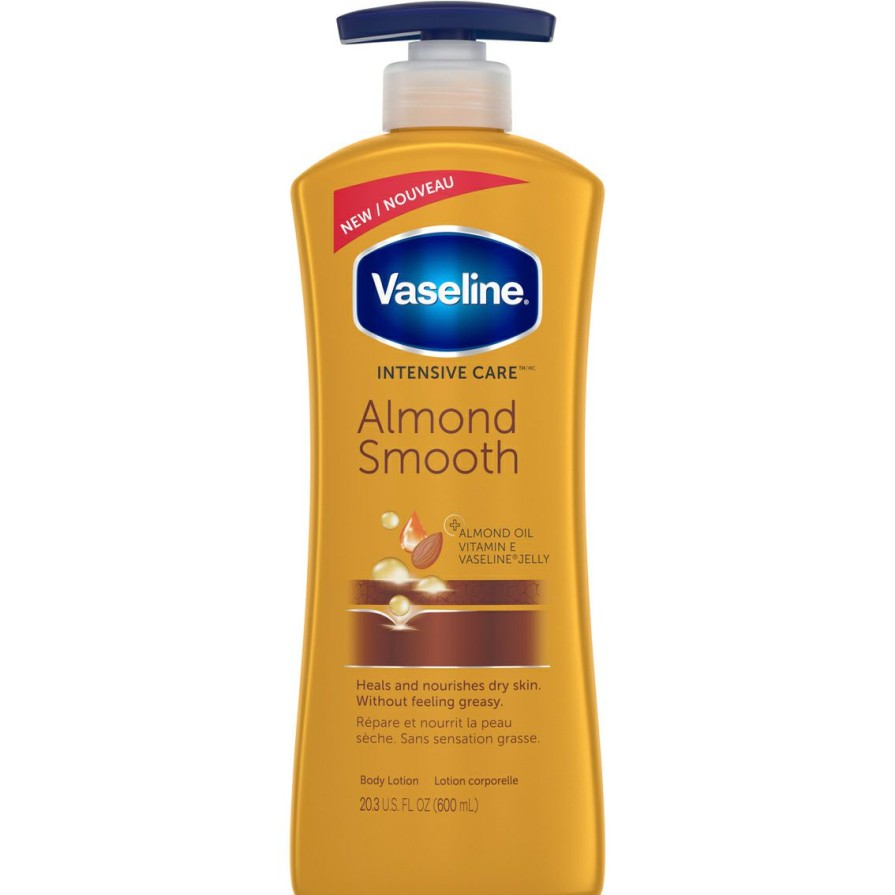 Beauty * | Discount Vaseline Intensive Care Hand And Body Lotion Almond Smooth 20.3 Oz.