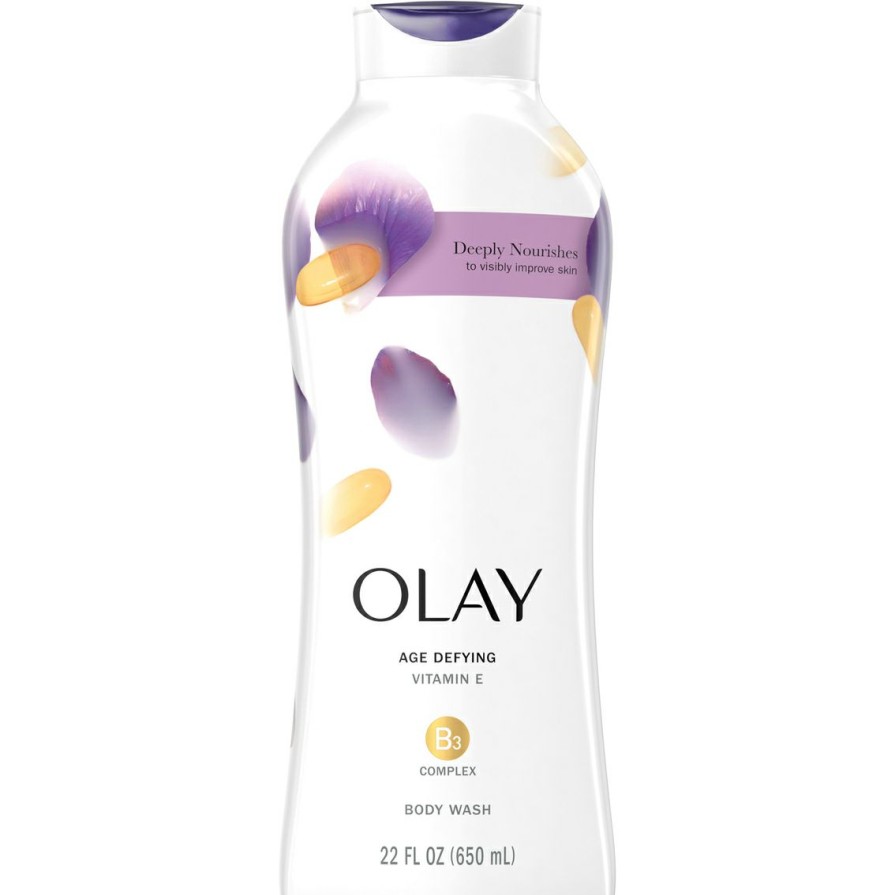 Beauty * | Brand New Olay Age Defying With Vitamin E Body Wash