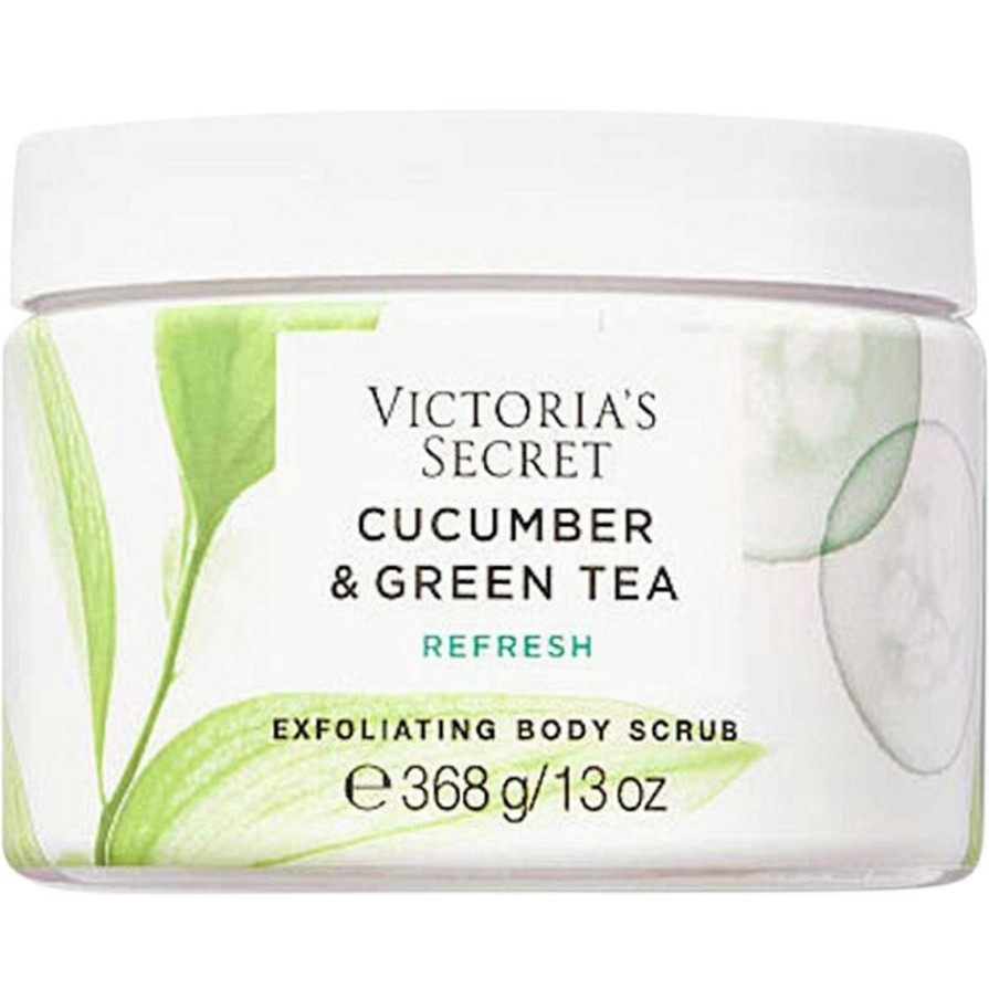 Beauty * | Best Sale Victoria'S Secret Cucumber And Green Tea Body Scrub 13 Oz.