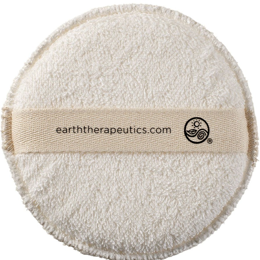 Beauty * | Deals Earth Therapeutics Organic Cotton Exfoliating Round Sponge