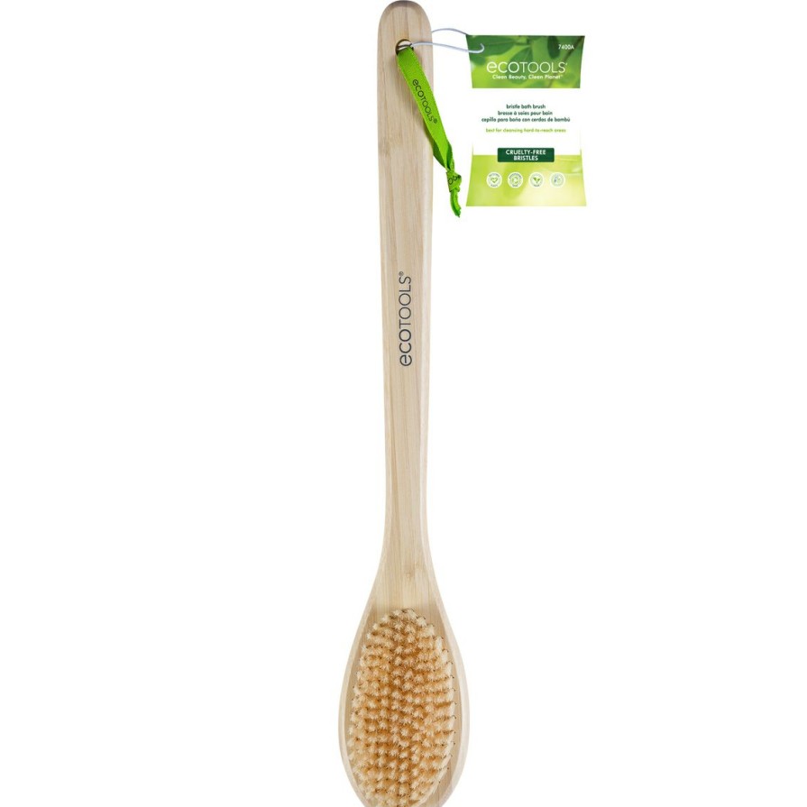 Beauty * | Brand New Ecotools Bristle Bath Brush