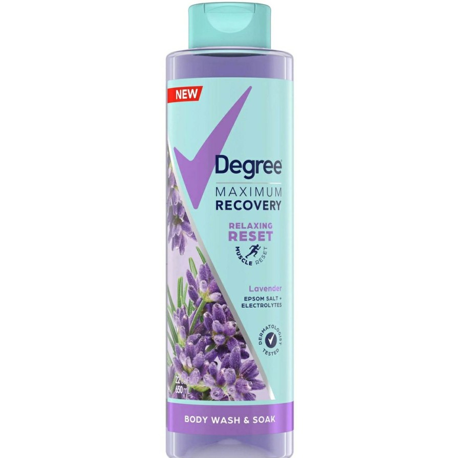 Beauty * | Brand New Degree Body Wash Epsom Salt And Lavender