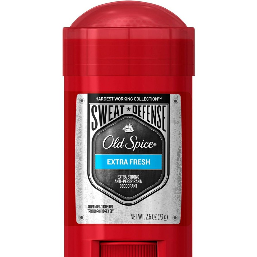 Beauty * | Hot Sale Old Spice Sweat Defense Extra Fresh Anti Perspirant And Deodorant 2.6 Oz.