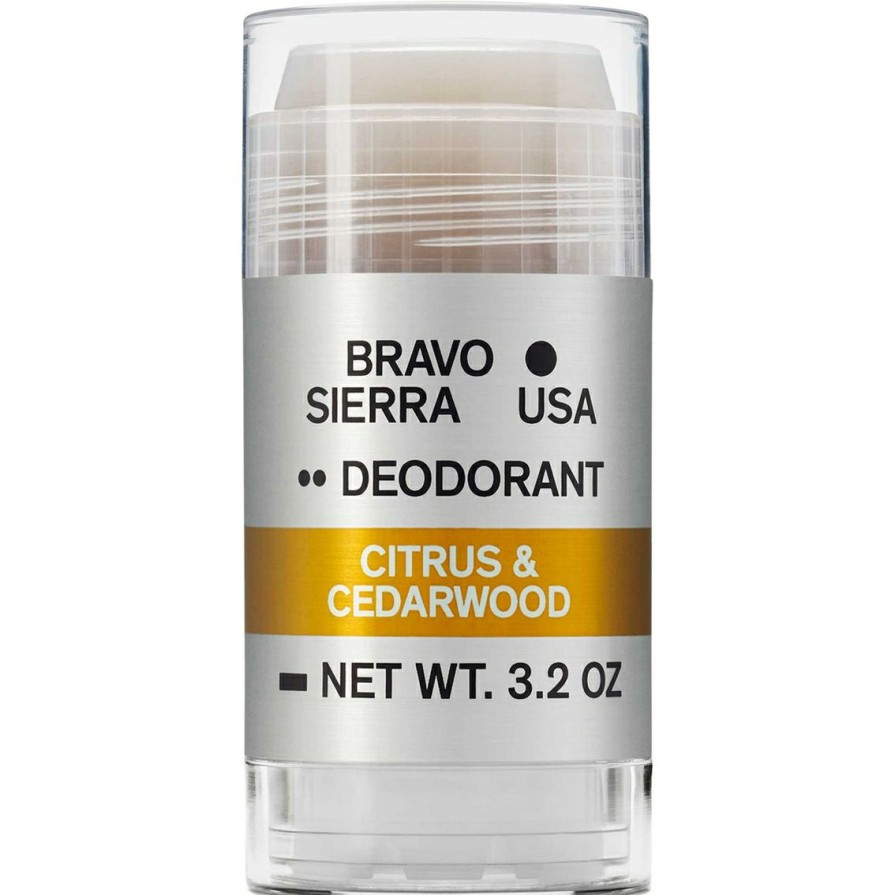 Beauty * | Buy Bravo Sierra Citrus And Cedarwood Deodorant 3.2 Oz.