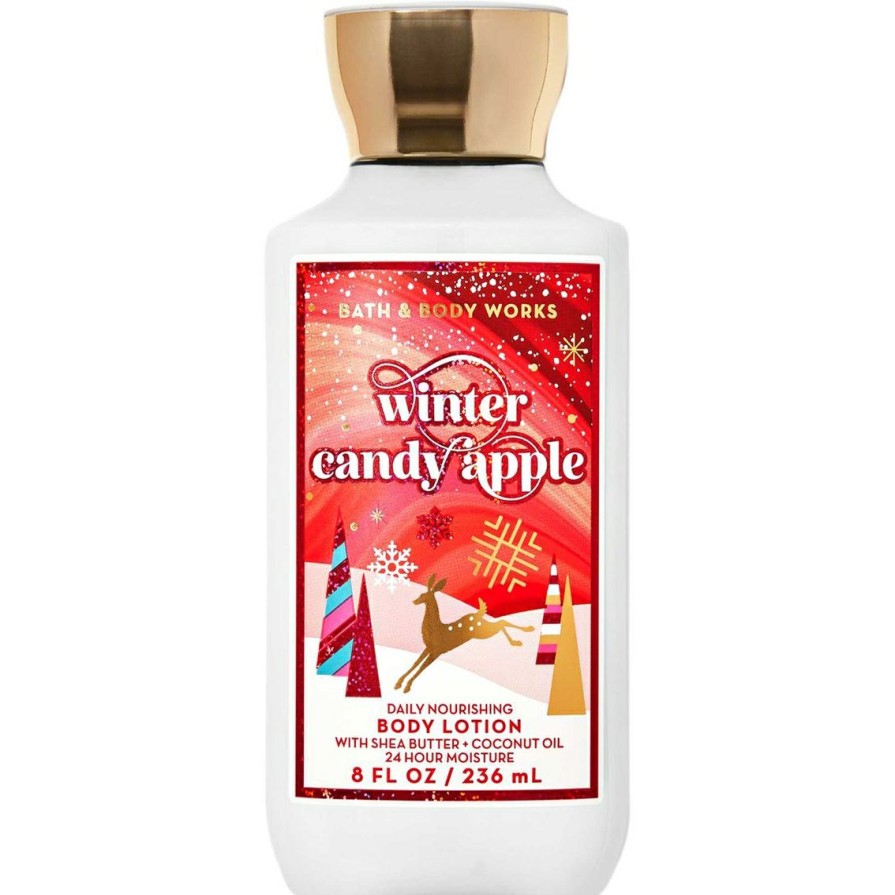 Beauty * | Budget Bath & Body Works Holiday Traditions: Winter Candy Apple Body Lotion