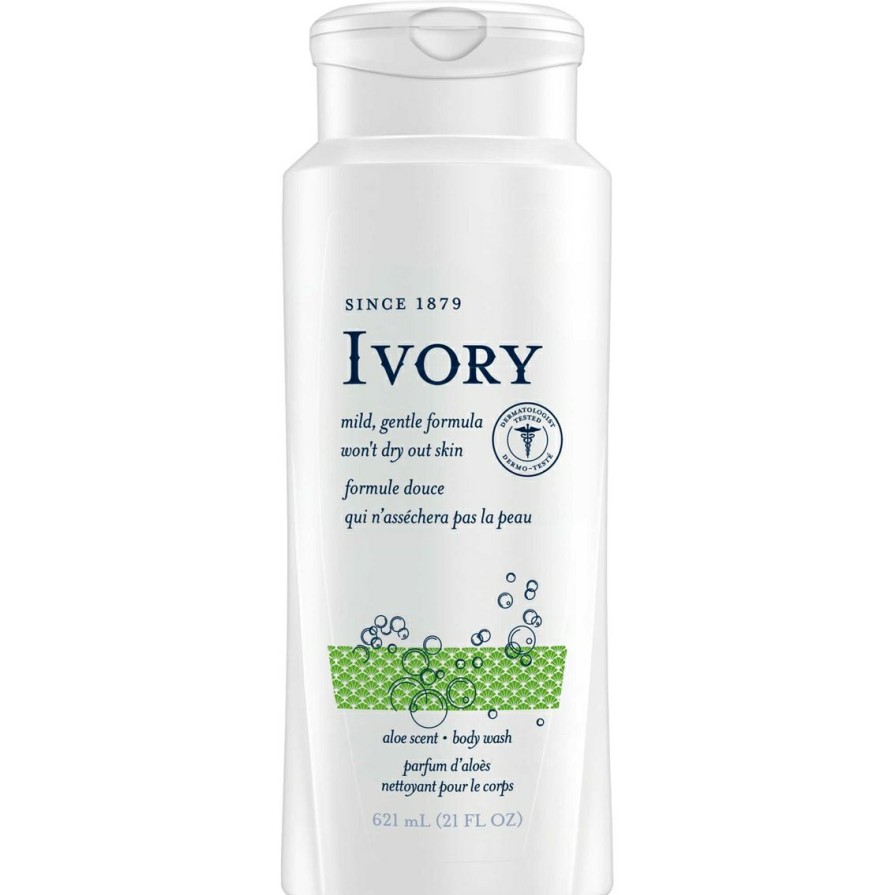 Beauty * | Brand New Ivory Aloe Body Wash, 21 Oz.