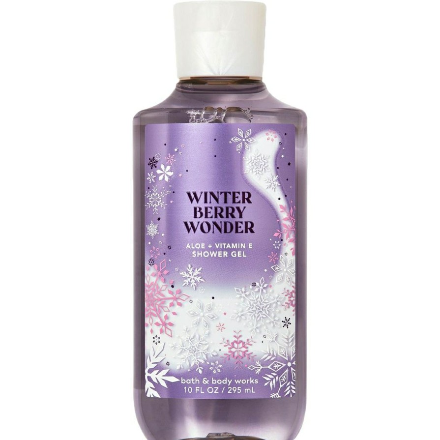 Beauty * | Brand New Bath & Body Works Snow Beautiful: Winterberry Wonder Shower Gel