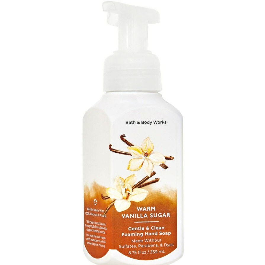 Beauty * | Discount Bath & Body Works Warm Vanilla Sugar Gentle And Clean Foaming Soap