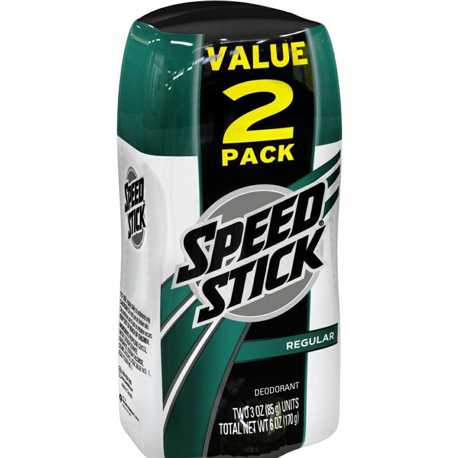 Beauty * | Cheap Speed Stick Deodorant For Men Regular Scent 3 Oz. 2 Pk.