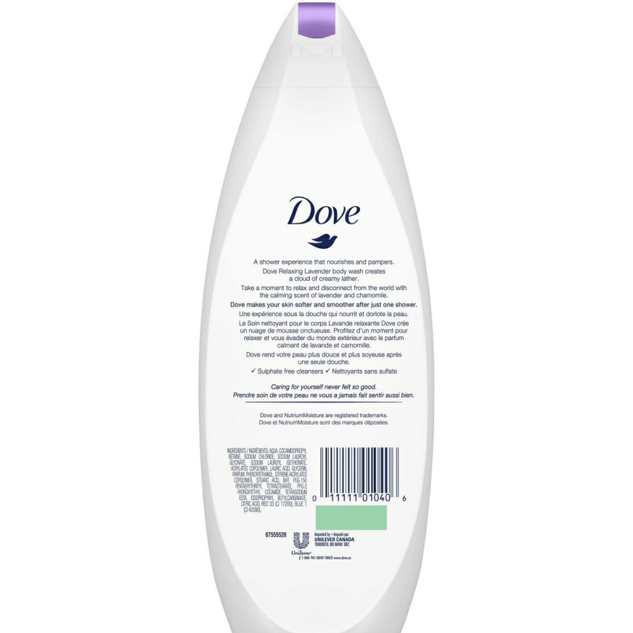 Beauty * | Best Reviews Of Dove Body Wash Relaxing Lavender 20Oz