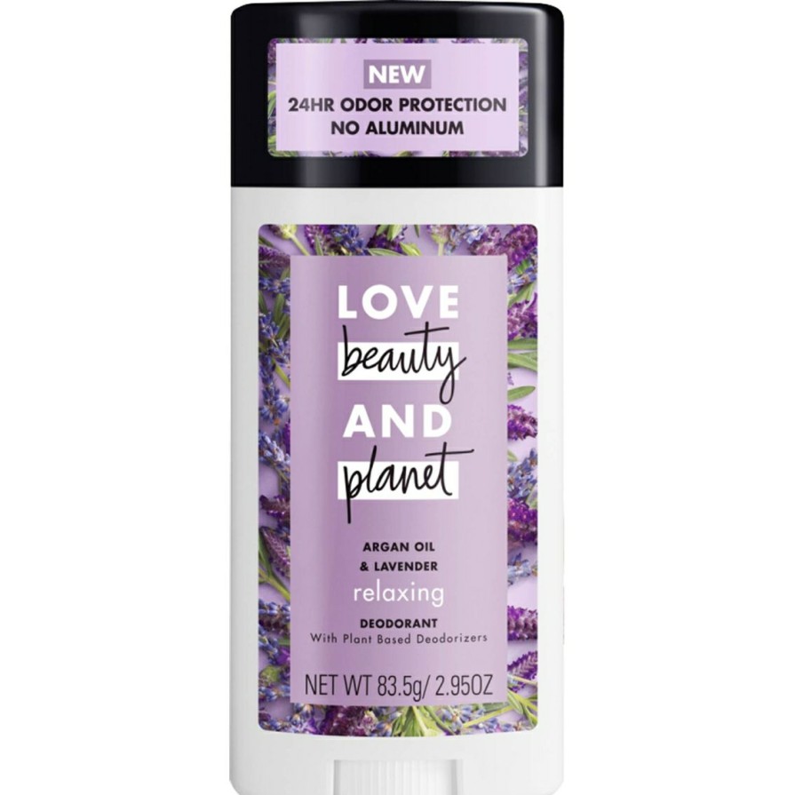 Beauty * | New Love Beauty And Planet Aluminum-Free Argan Oil And Lavender Deodorant