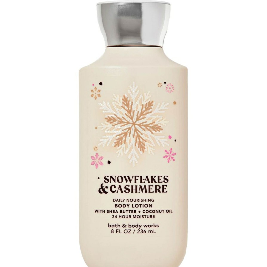 Beauty * | Coupon Bath & Body Works Snow Beautiful: Snowflakes & Cashmere Body Lotion