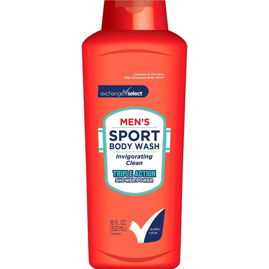 Beauty * | Best Pirce Exchange Select Men'S Sport Body Wash 18 Oz.