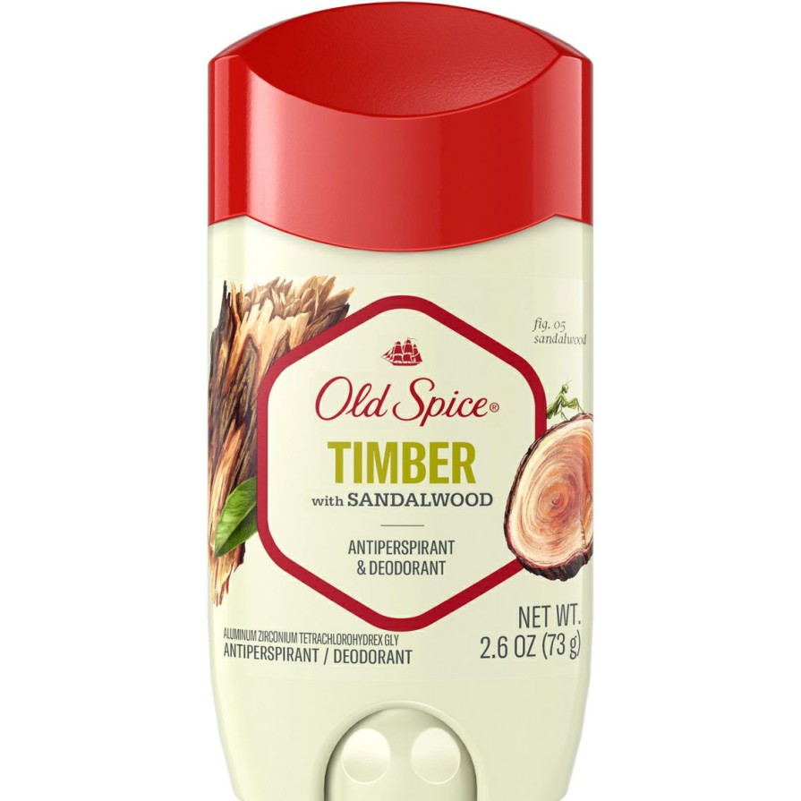 Beauty * | Discount Old Spice Timber Scent Invisible Solid Anti Perspirant And Deodorant 2.6 Oz.