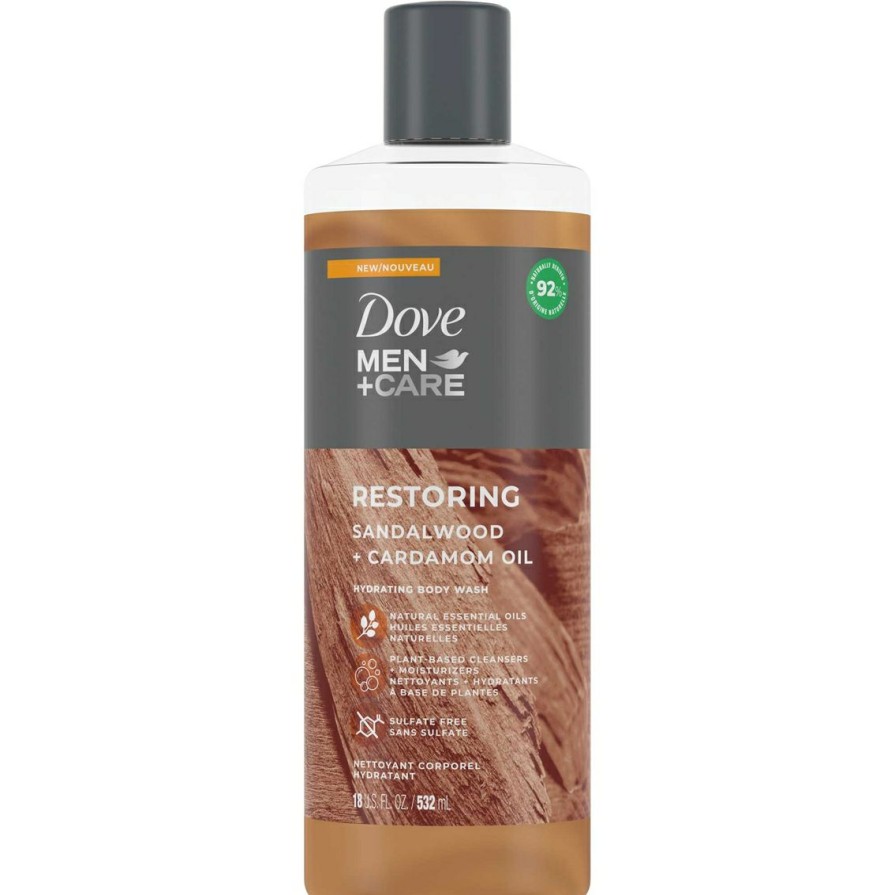 Beauty * | Promo Dove Men Care Body Wash Sandalwood Cardamom