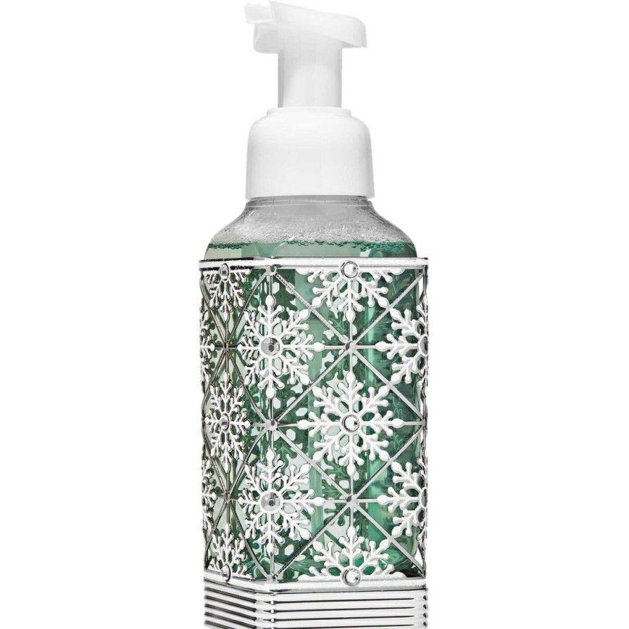 Beauty * | Hot Sale Bath & Body Works Snowflake Sleeve Soap Sleeve