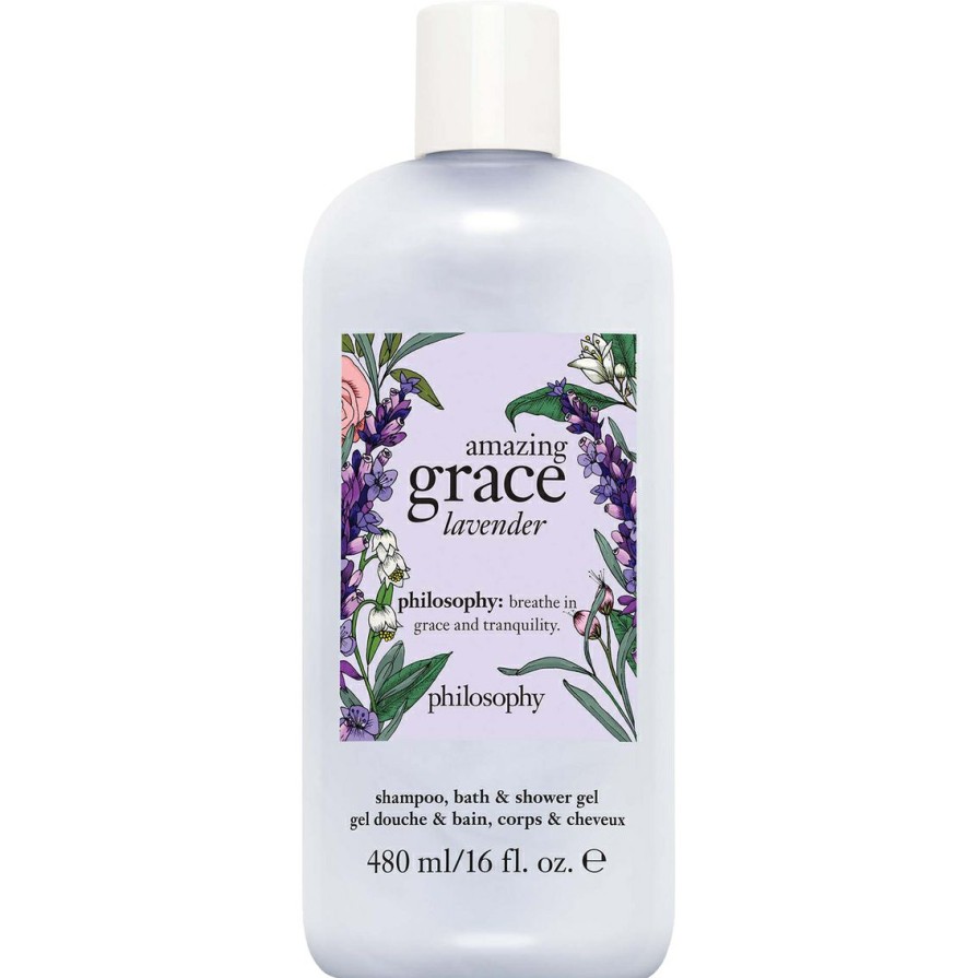 Beauty * | Hot Sale Philosophy Amazing Grace Lavender Shampoo, Bath & Shower Gel