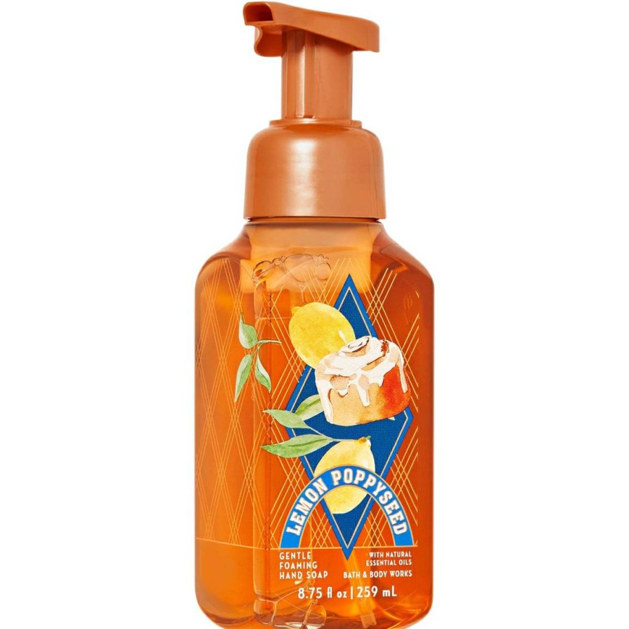 Beauty * | Flash Sale Bath & Body Works Pumpkin Pop Foaming Soap Lemon Poppy Seed